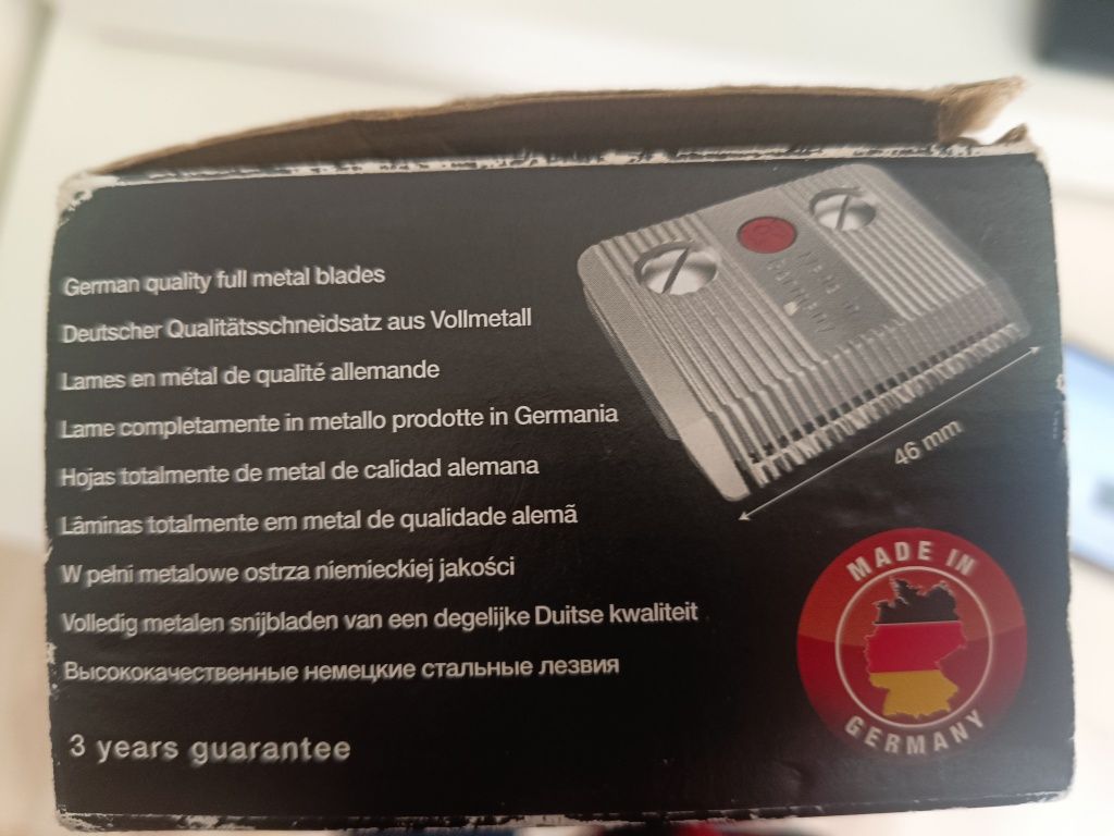 Maquina de cortar cabelo Moser 1400 silver edition