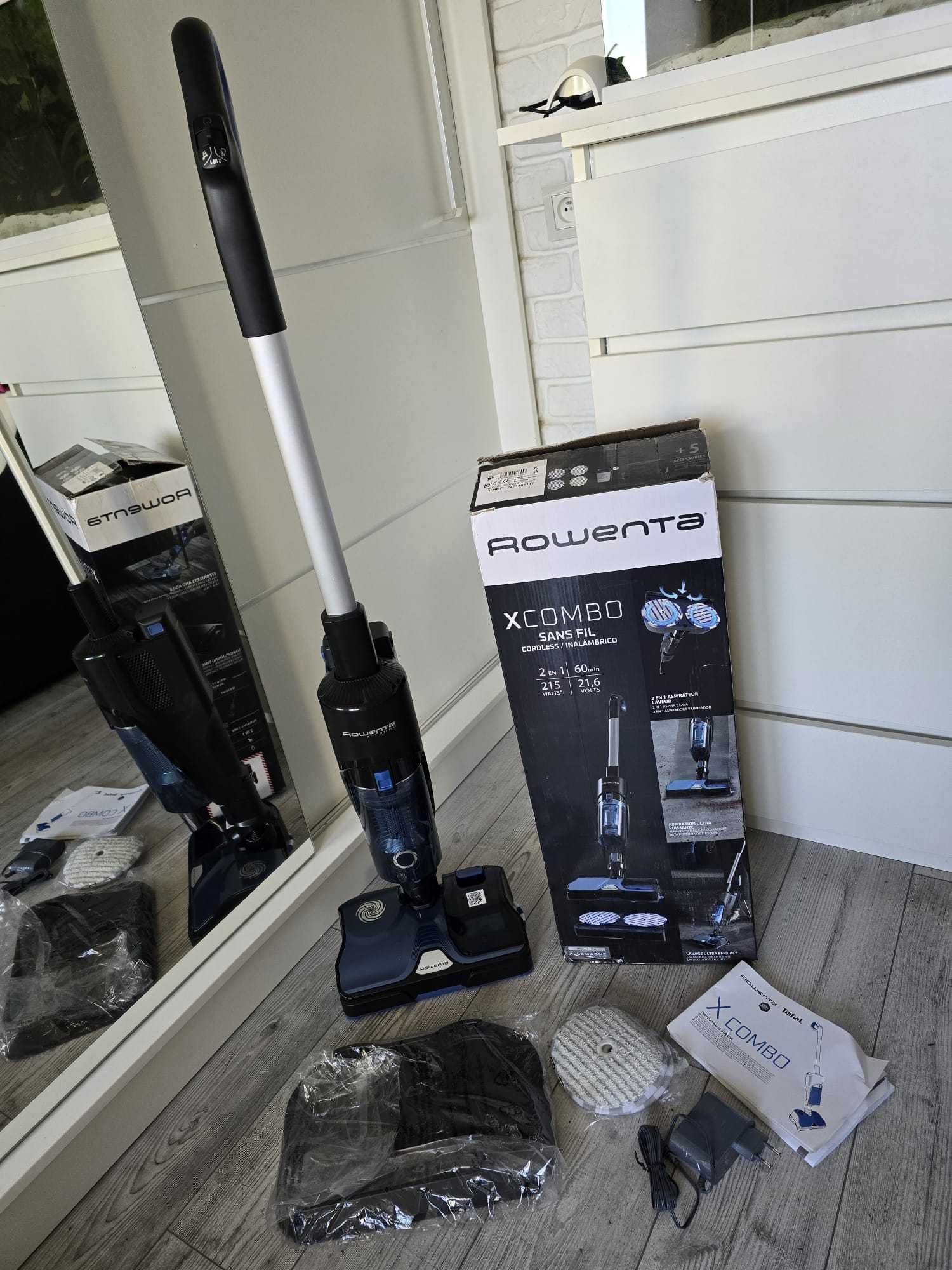Rowenta GZ3038 X-Combo odkurzacz bezprzewodowy/mop 2 w 1
