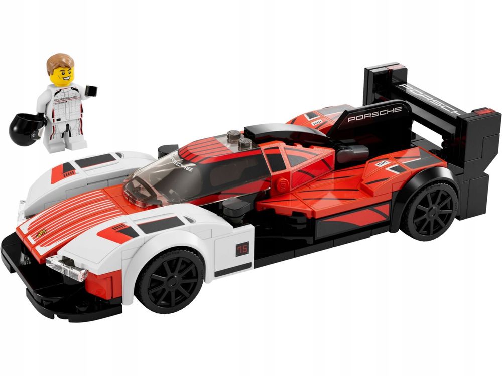 Samochód Porche Klocki Lego Formuła 1 Kubica + Kierowca