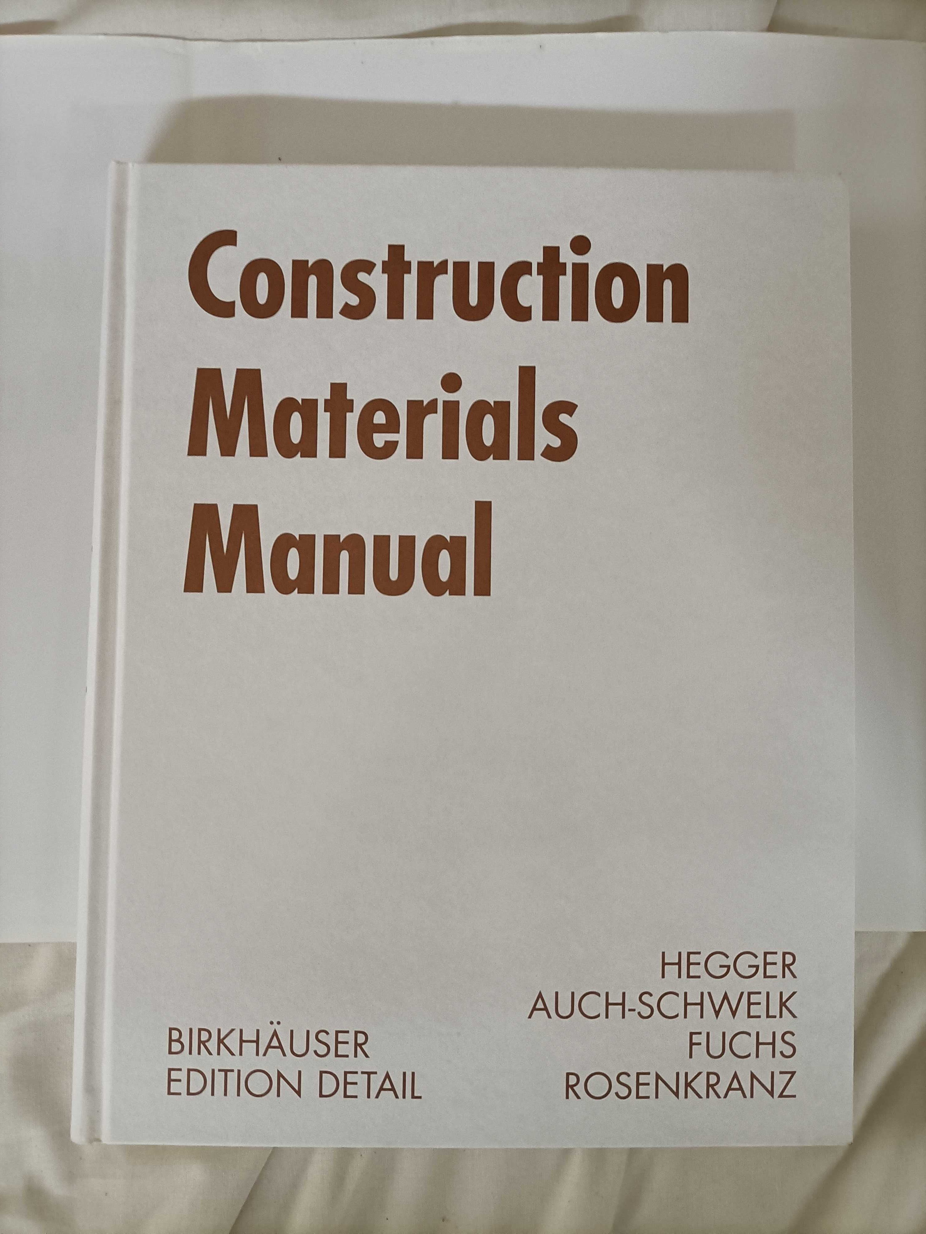 Manual -  Construction Materials Manual - Detail - portes incluídos