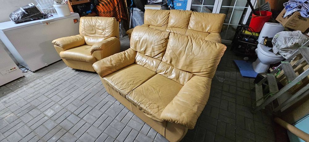 Zestaw wypoczynkowy Kler - Sofa trzyosobowa, sofa dwuosobowa, fotel