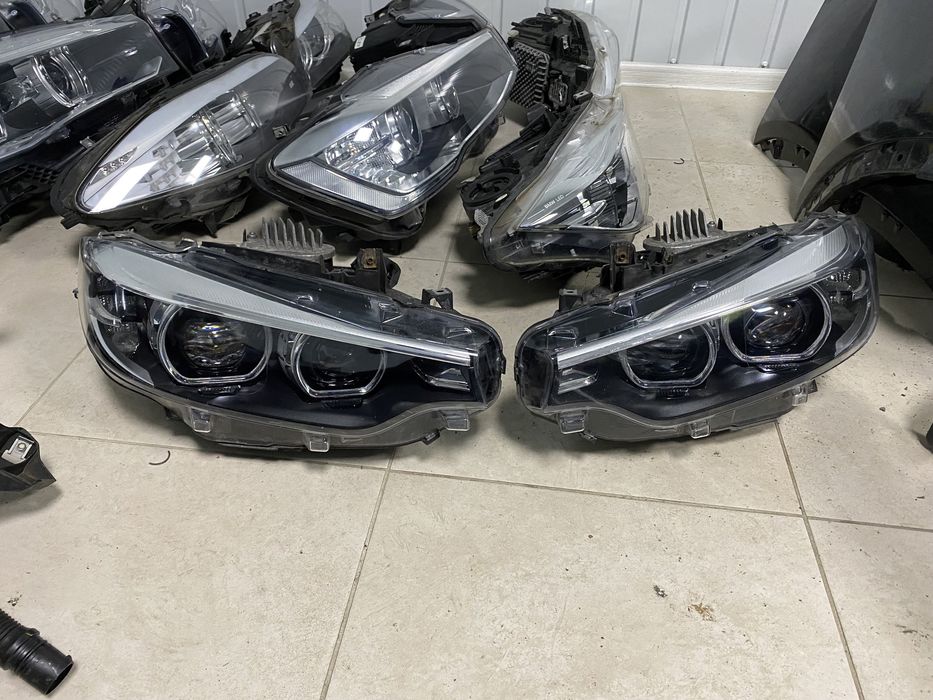 Фари BMW F32,F33,F36 LED Рестайл пара комплектні Оригінал