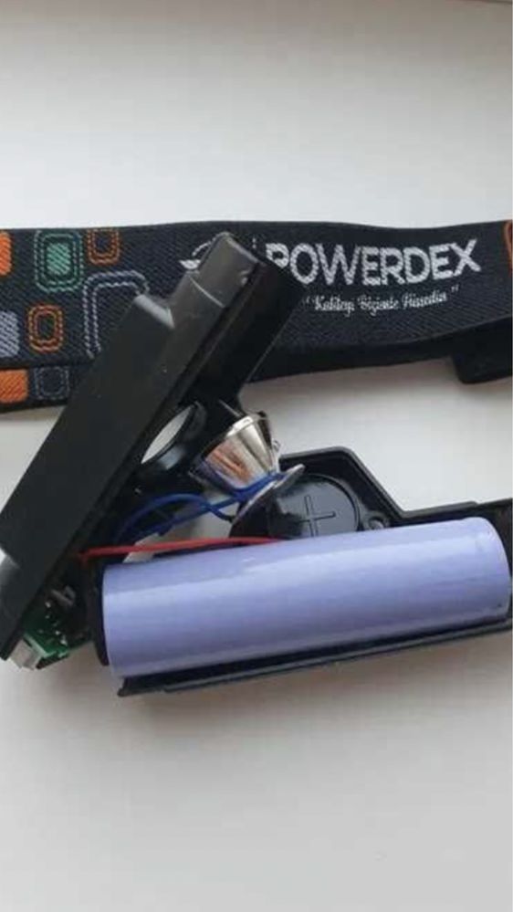 Налобний ліхтар Powerdex акумулятор 18860
