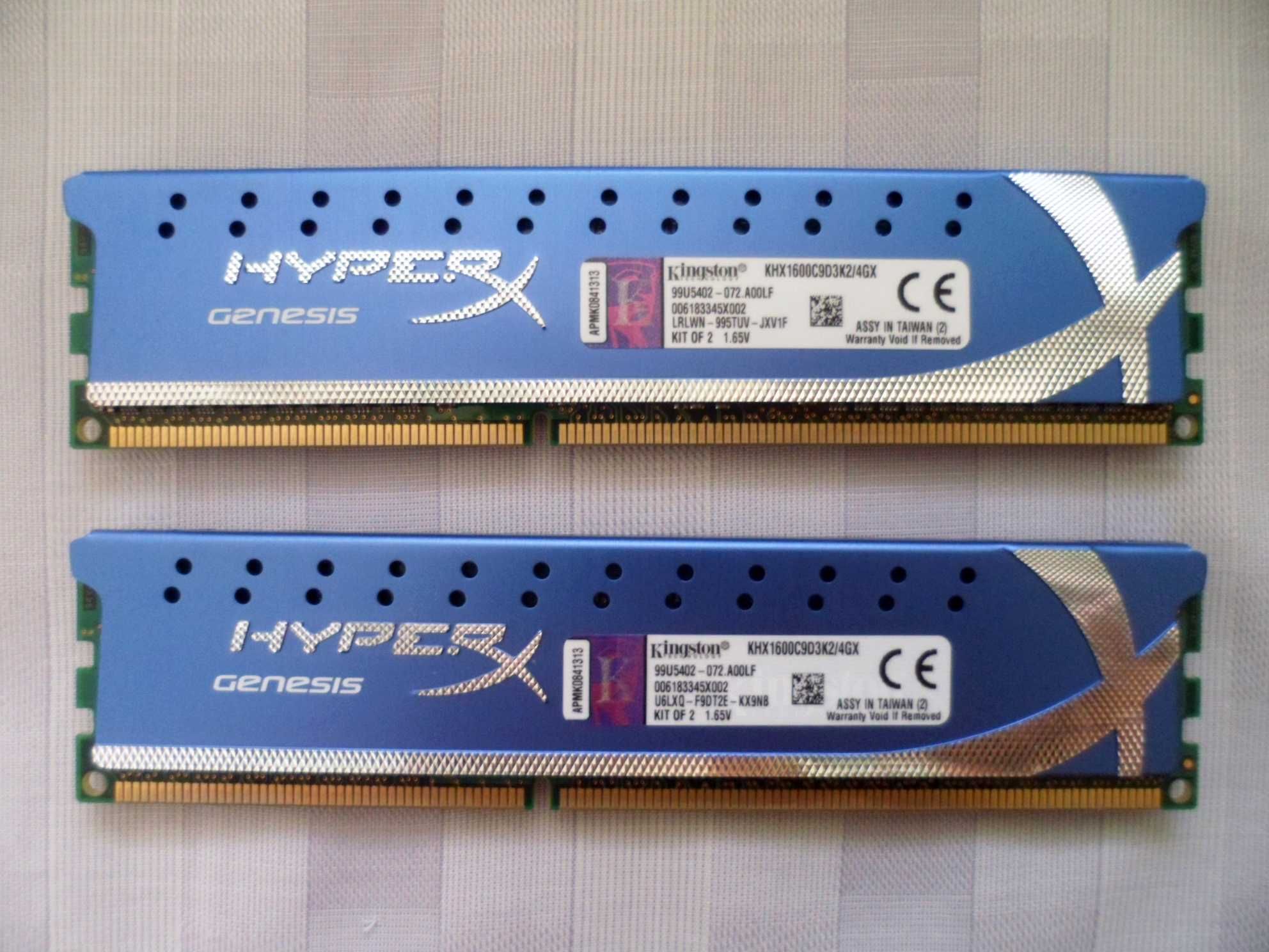 Оперативна пам'ять  DDR3 Kingston HyperX Genesis  4Gb  2x2Gb