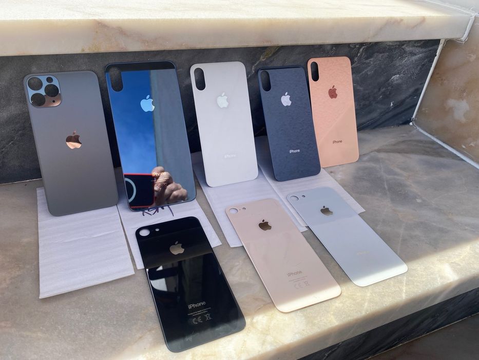 iPhone 8 X XS xs max 11 pro 1x vidro traseiro para chassis