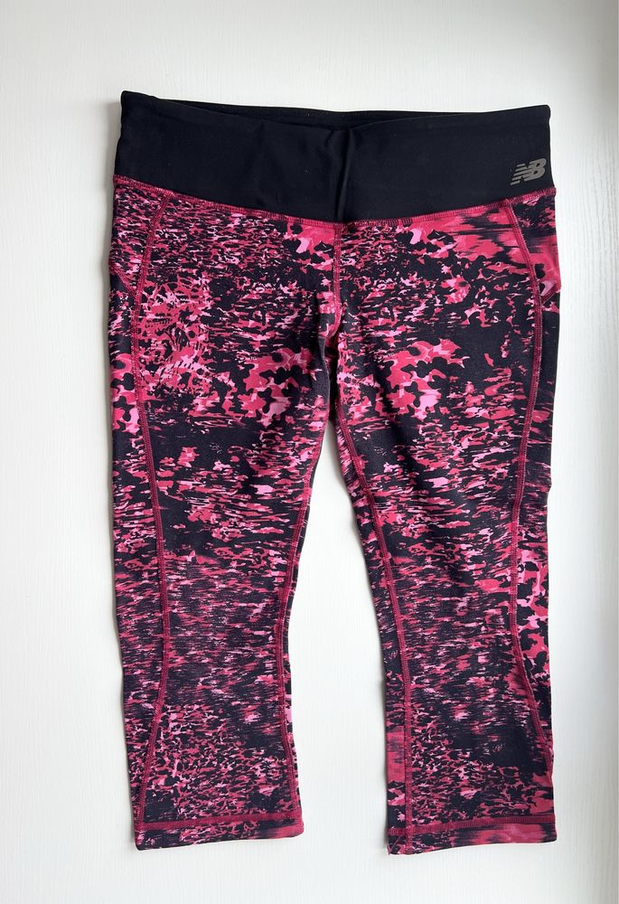 Legginsy spodnie sportowe 3/4 rybaczki New Balance