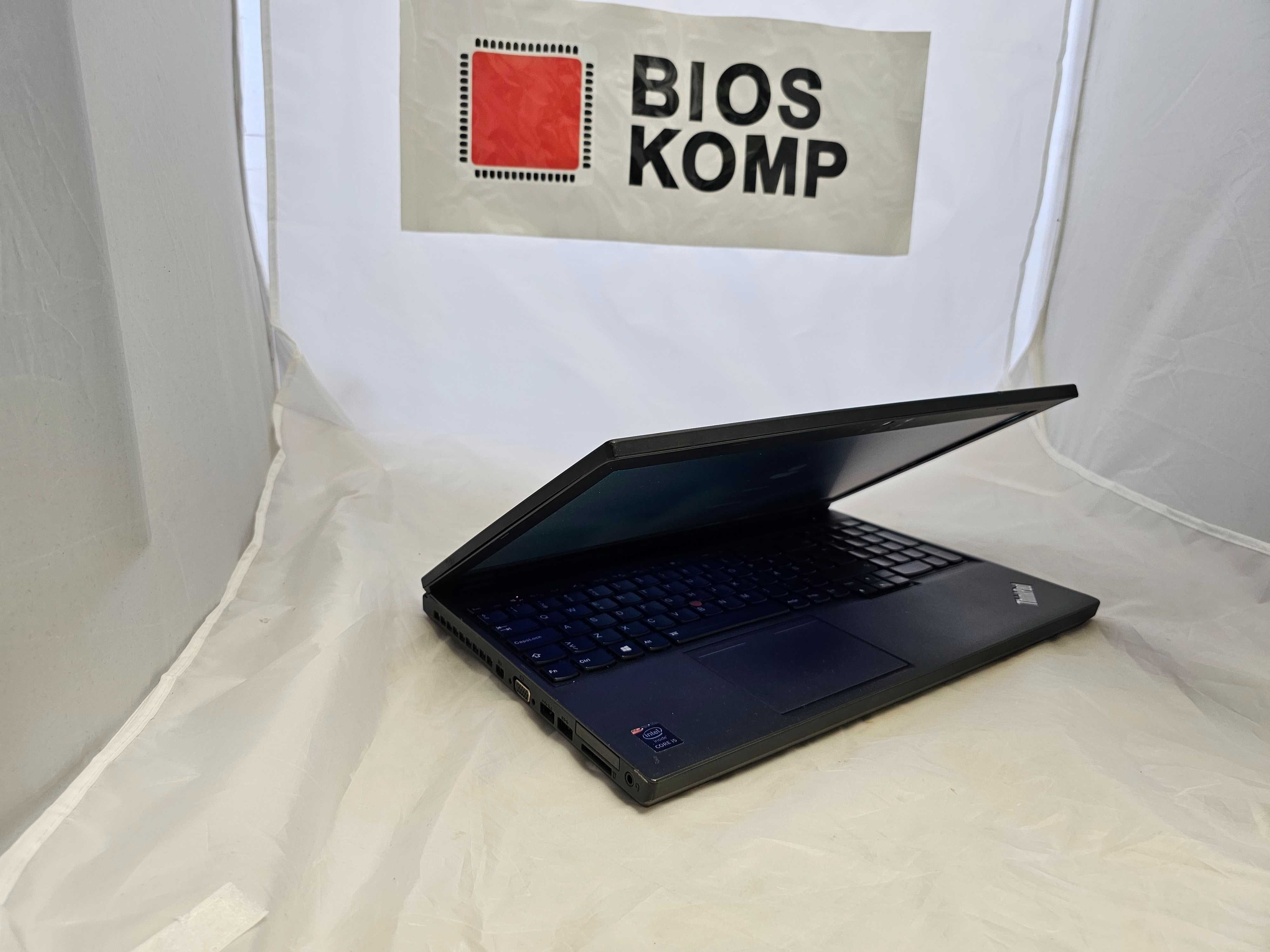 Laptop Lenovo Thinkpad T540p/i5-4300M/8GB RAM/256 SSD/15,6/Biopskomp