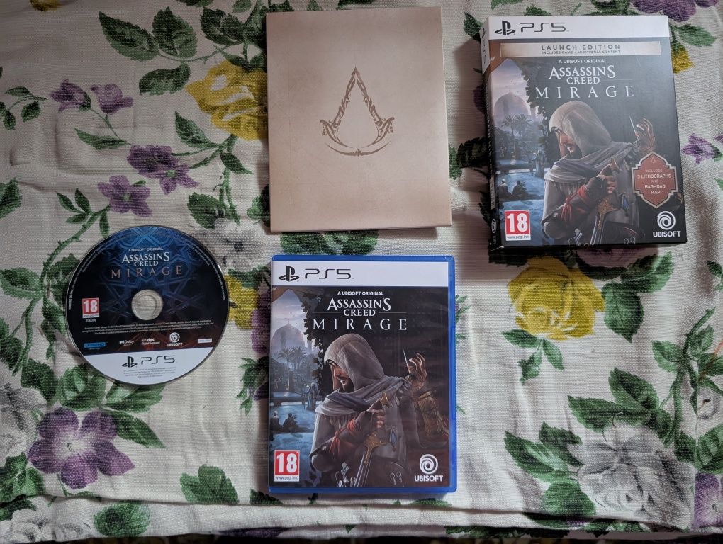 Продам игру Assassin's creed mirage ps 5 Launch edition