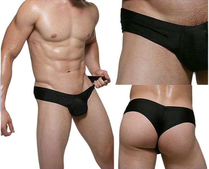 Męskie sexowne stringi brazyliany - L