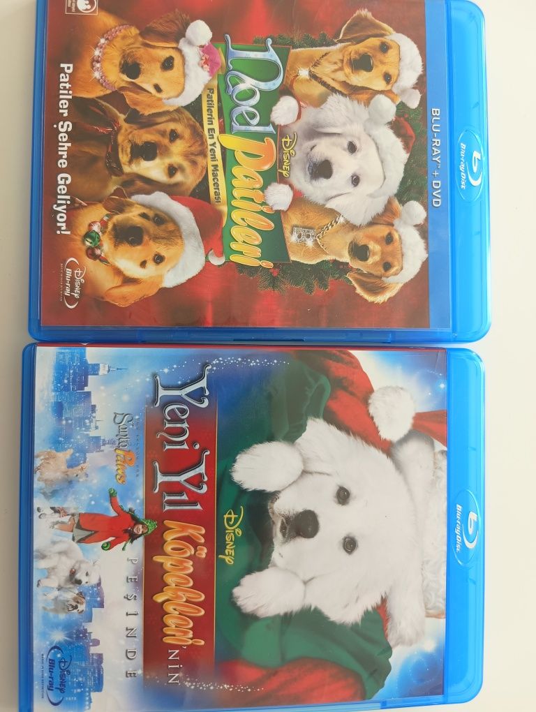 Disney, Świąteczne Psiaki, Przyjaciel Św.Mikołaja,Blu-ray,polska wersj