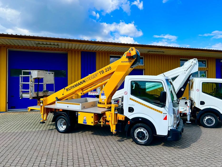 Ruthmann TB220 Renault Maxity 22m  Podnośnik koszowy,zwyżka, 22m,w bok14m(wumag, palfinger, multitel,gsr)