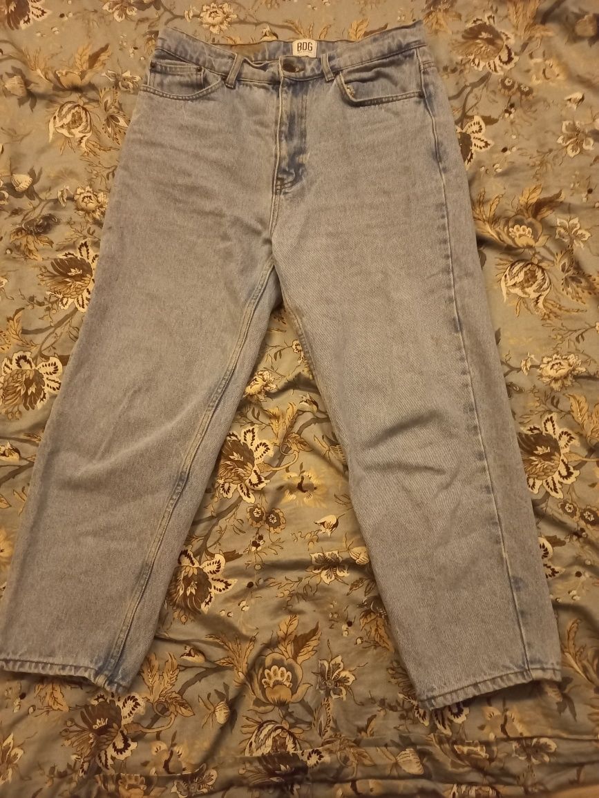 spodnie jeansowe vintage bow