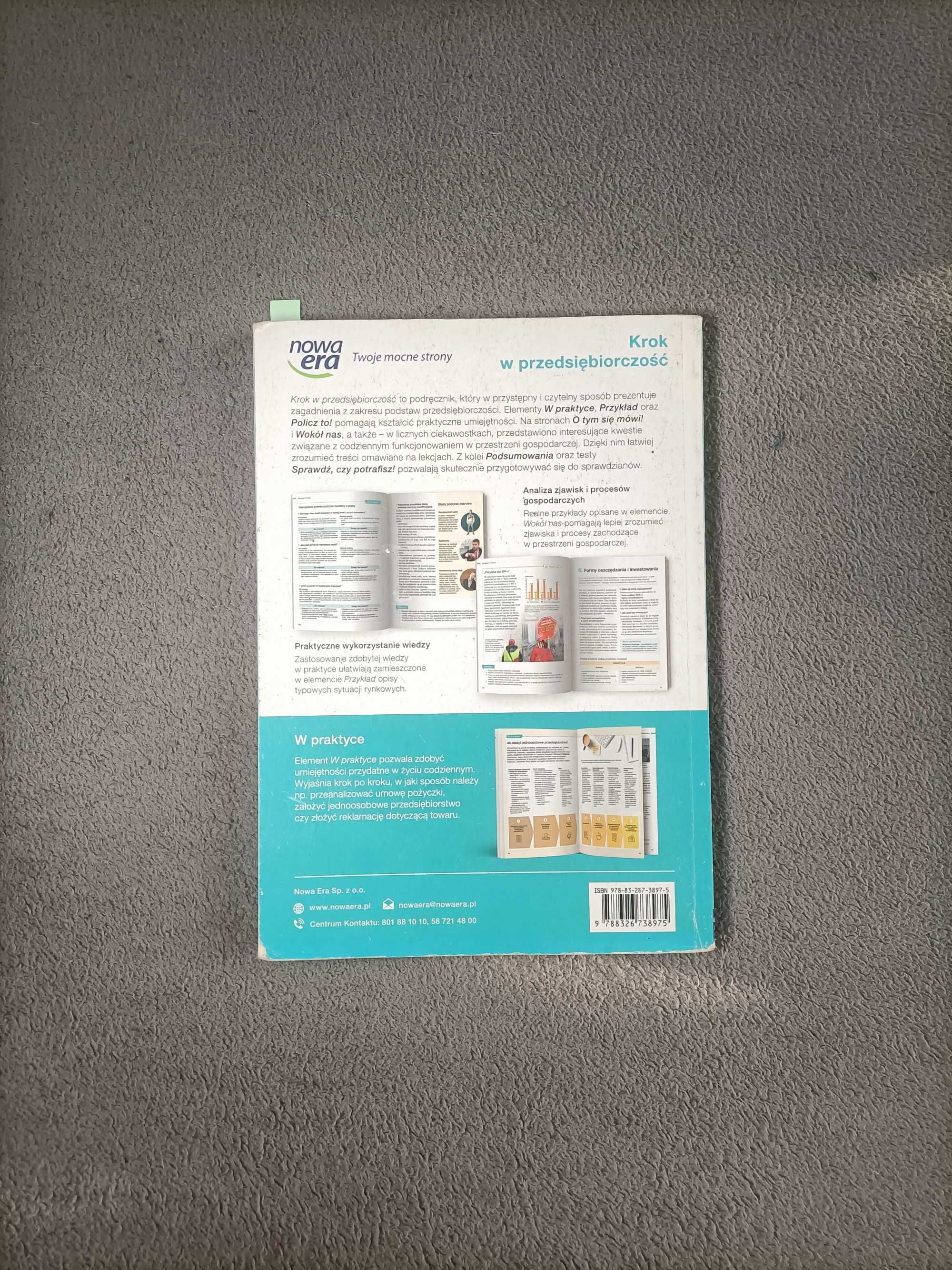 Podręcznik Krok w przedsiębiorczość