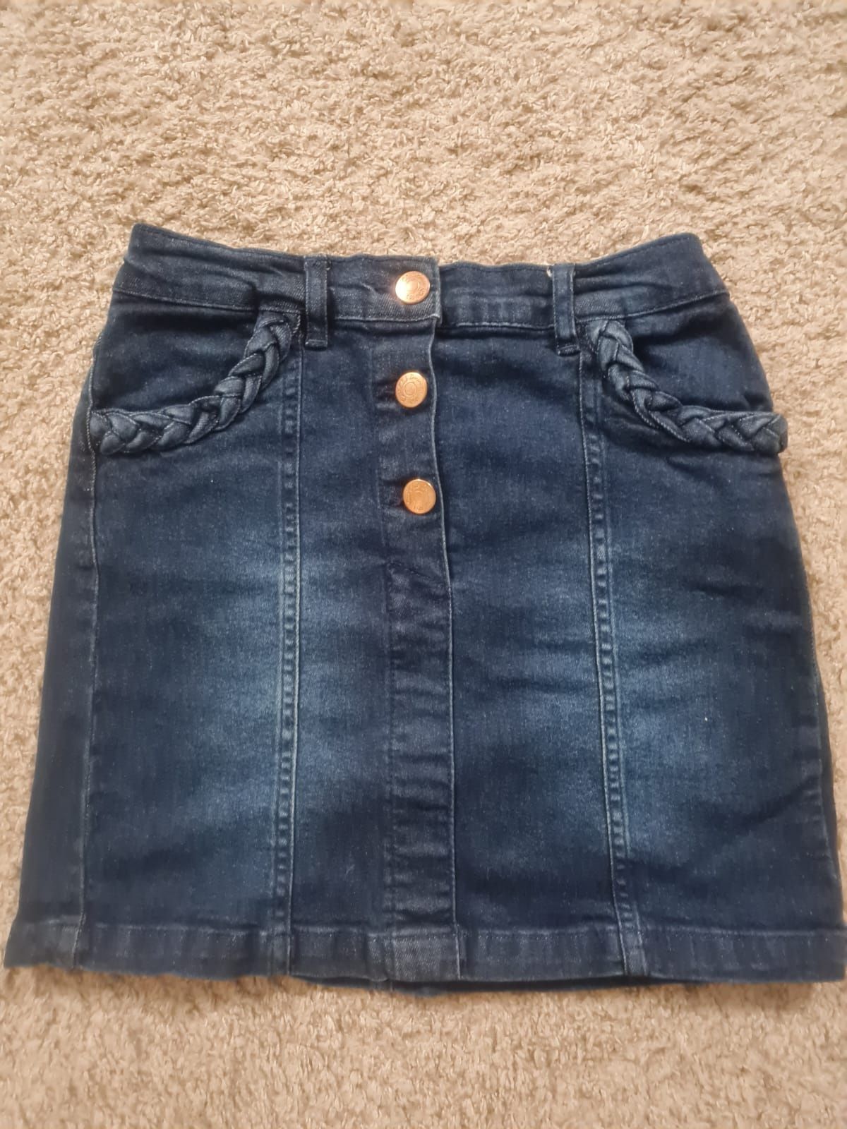 Spódnica jeans 140