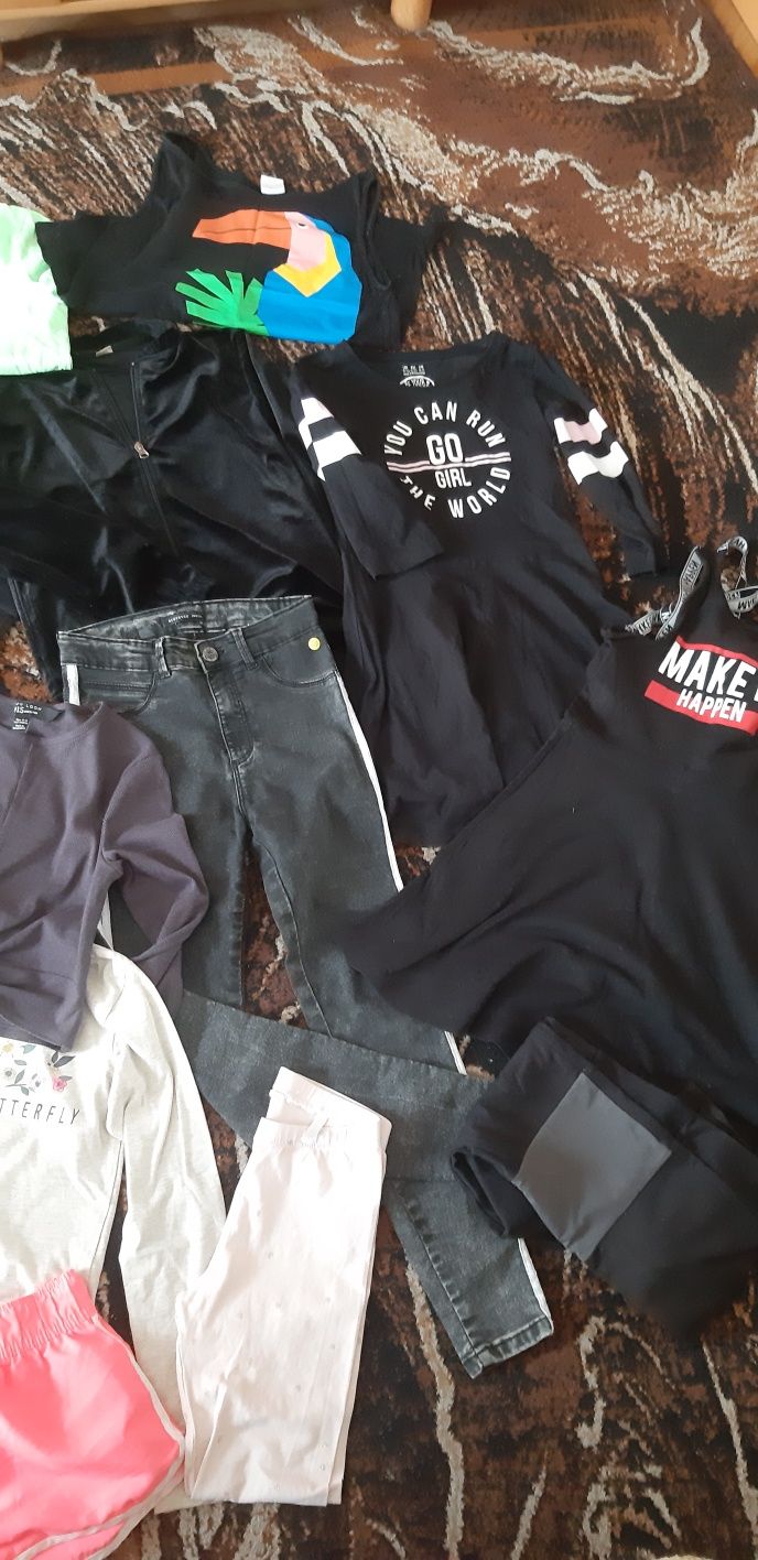 Paka ciuszkow dla dziewczynki 140 cm h&m cool club bdb