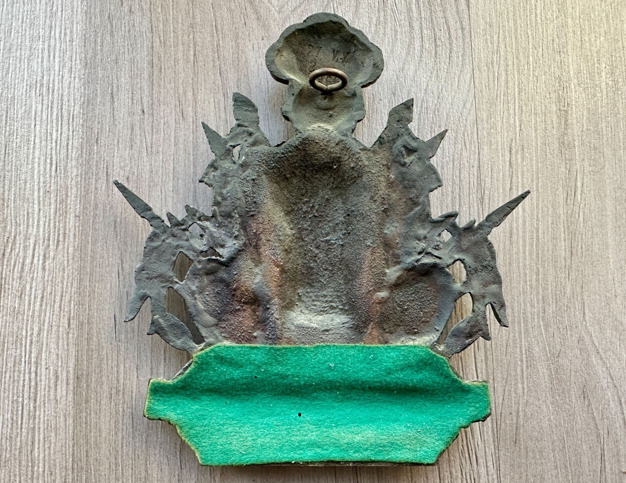 Brasão em Bronze - 1966