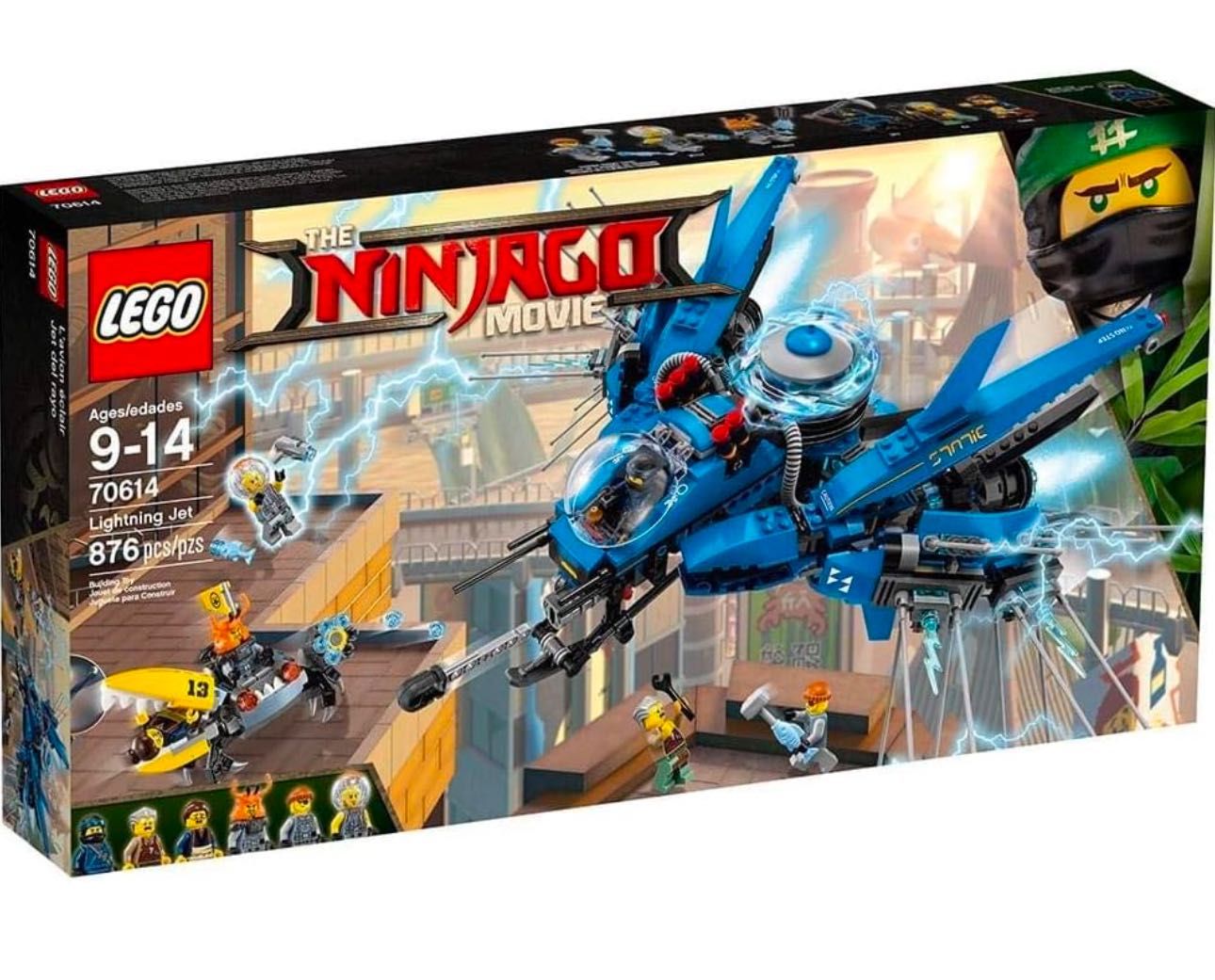 Набір LEGO NINJAGO Літак-блискавка