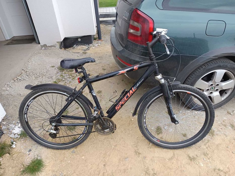 Rower, nowe koła 26