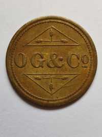 Token żeton fryzjerski 1d OG&Co