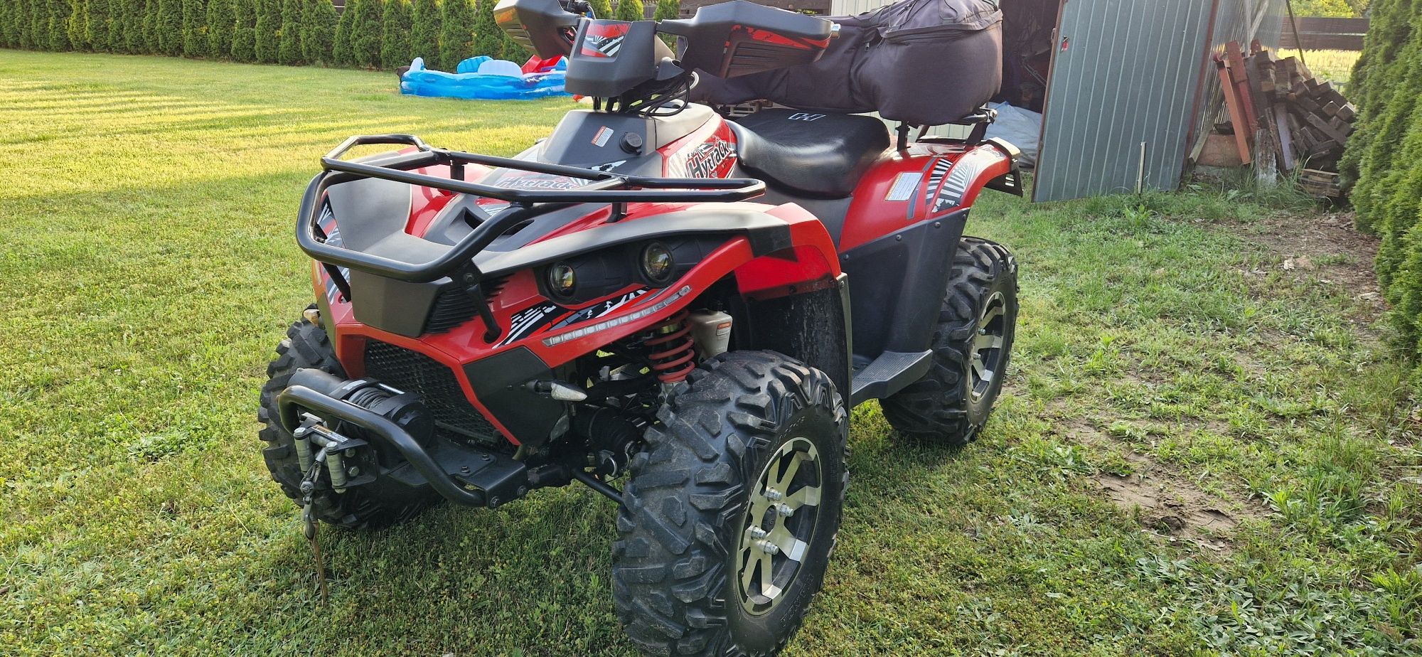 Quad Linhai 410 4x4. Zarejestrowany 2013 Rok -