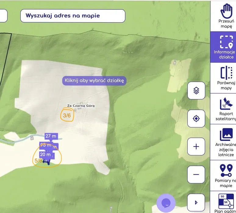 Działka w Łapsze Niżne- na odludziu w górach.przestrzeń.cisza
