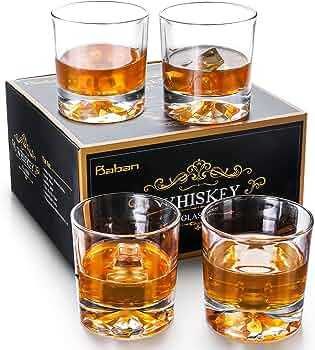 szklanki do whisky 310ml 4 szt na prezent