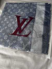 Szal chusta LV nowa Louis Vuitton 140x 145 cm apaszka