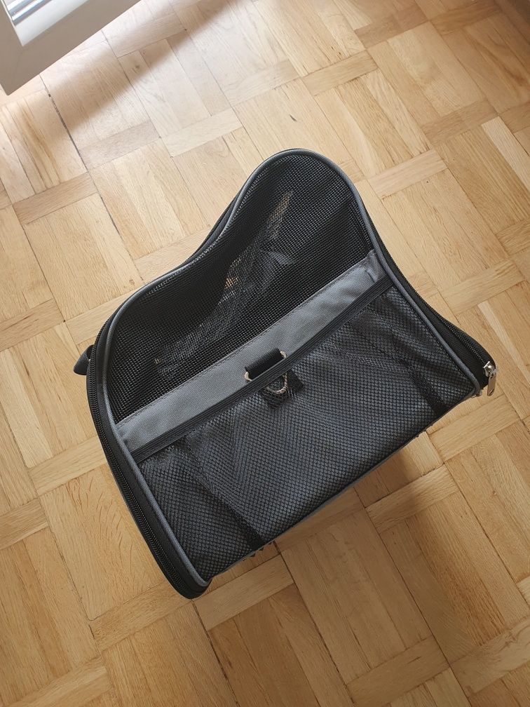 Torba podróż a dla psa, kojec, do auta
