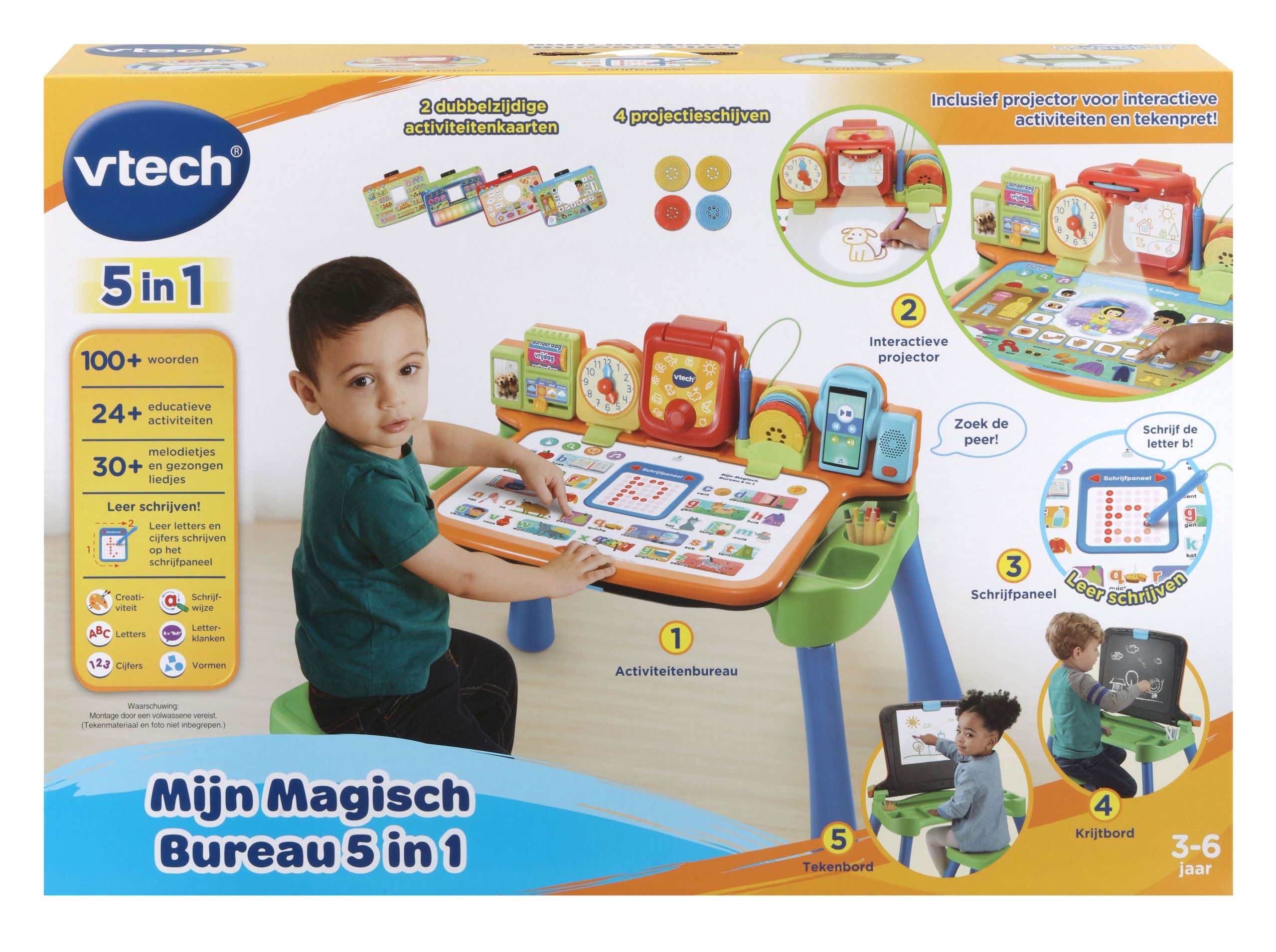 Vtech Moje Magiczne Biurko 5W1 Interaktywne Biurko Wersja Niemiecka