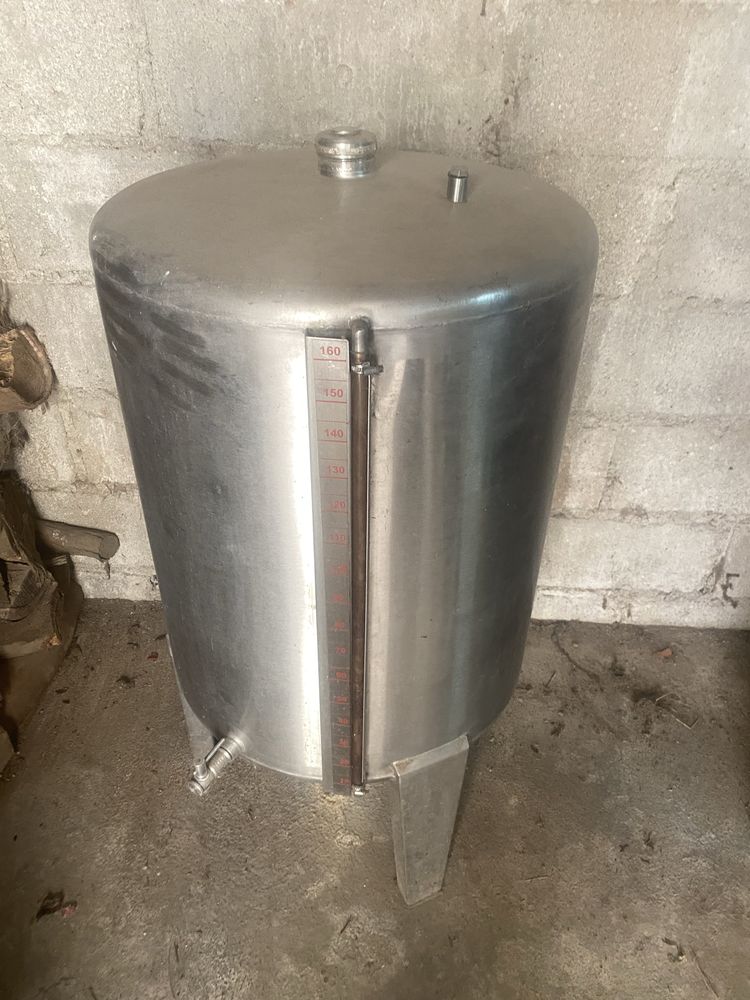 Cuba inox de 160lts
