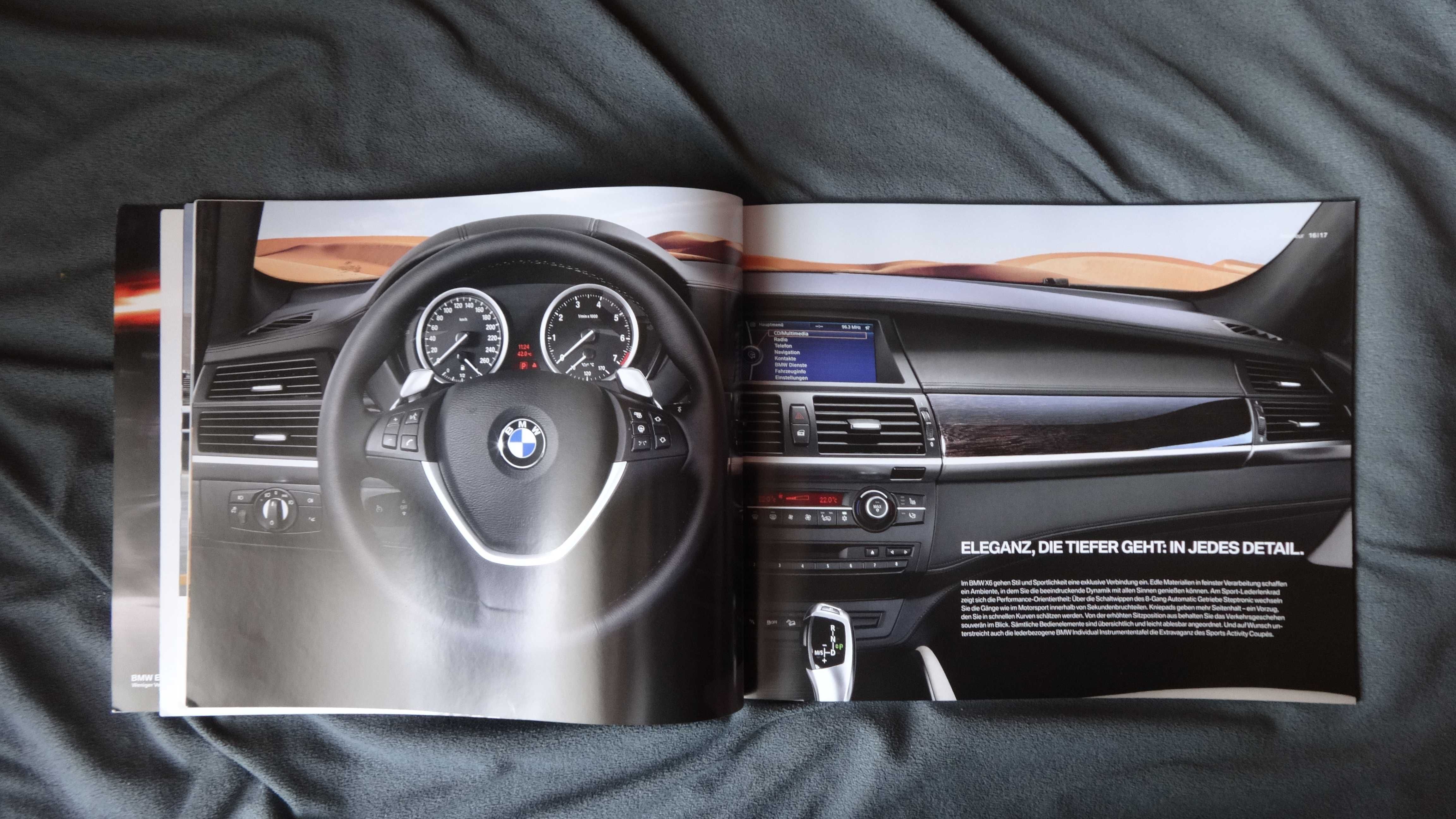 Prospekt BMW X6 2010