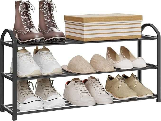 Nowy Regał na Buty z 3 Poziomami Stojak Organizer