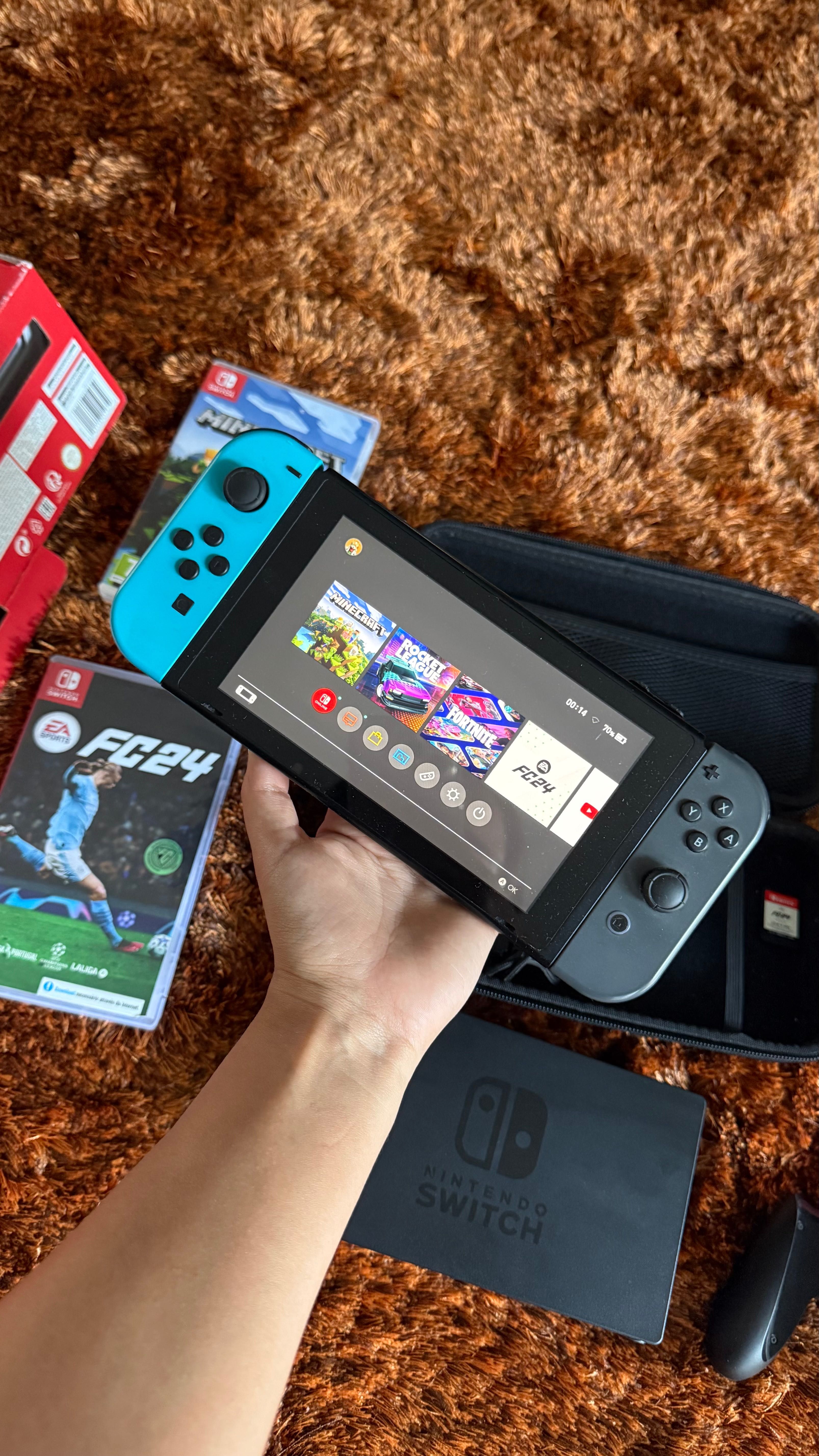 Nintendo Switch como nova