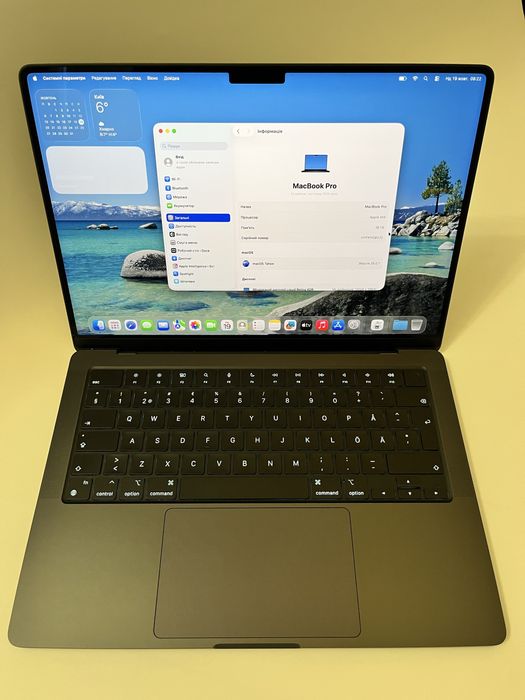 Macbook pro 14 M4 2024 16/512gb Як новий , 16ц 100%
