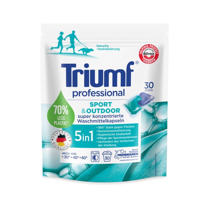 Kapsułki do prania TRIUMF Sport&Outdoor 30 szt