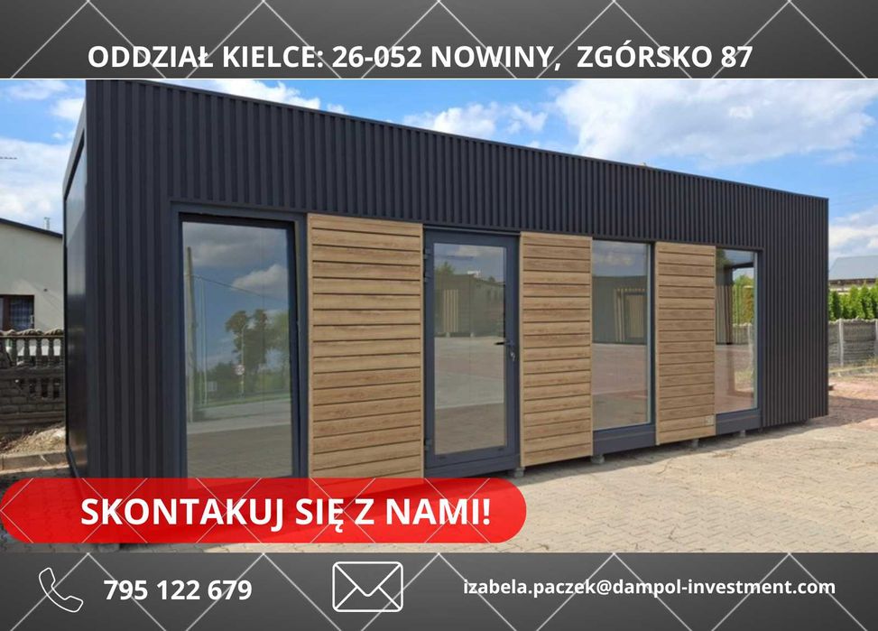 Pawilon , handlowy, kiosk, gastronomia, mieszkalny,