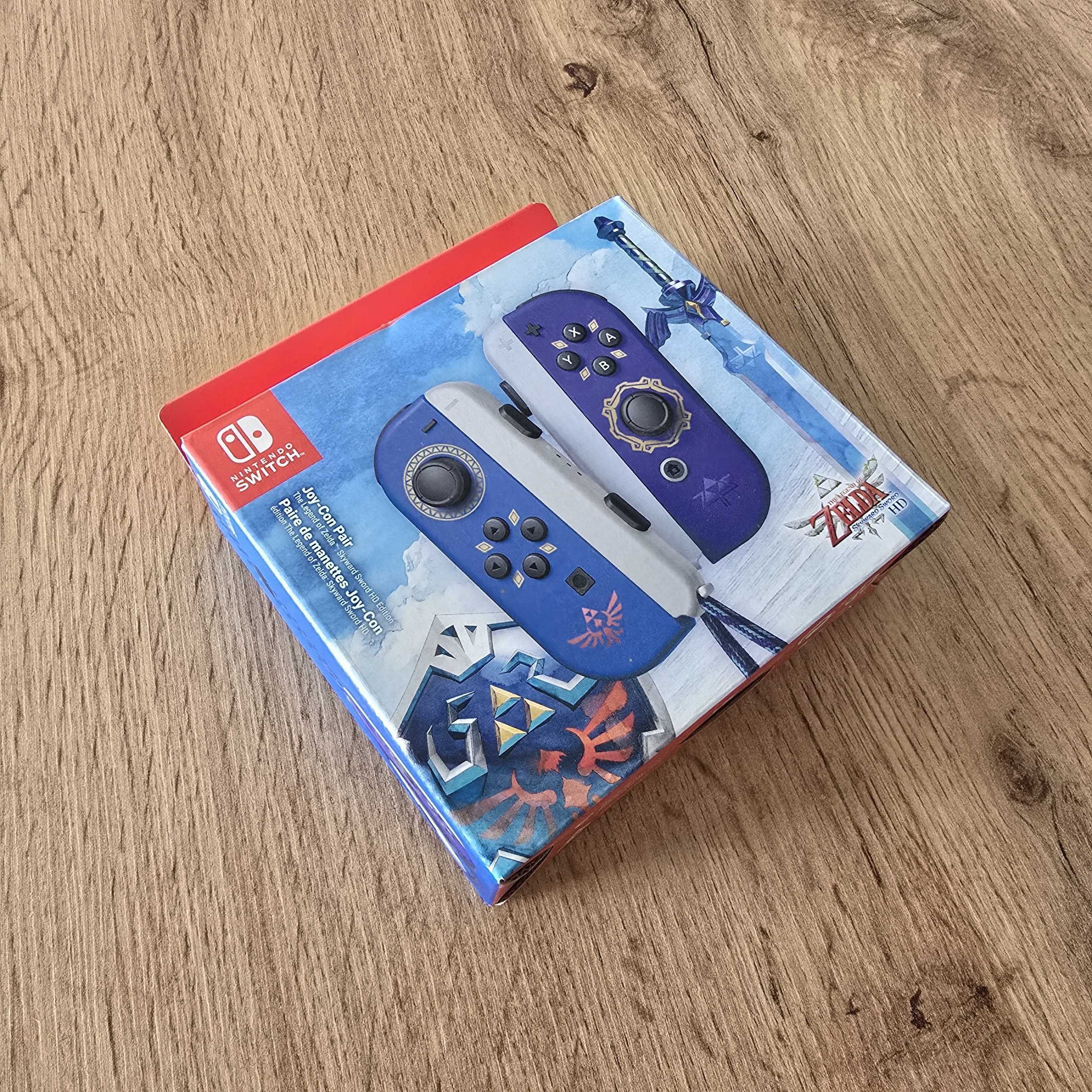 Nintendo Switch Joy-Cons - Zelda Skyward Sword Edition NOVOS/SELADOS