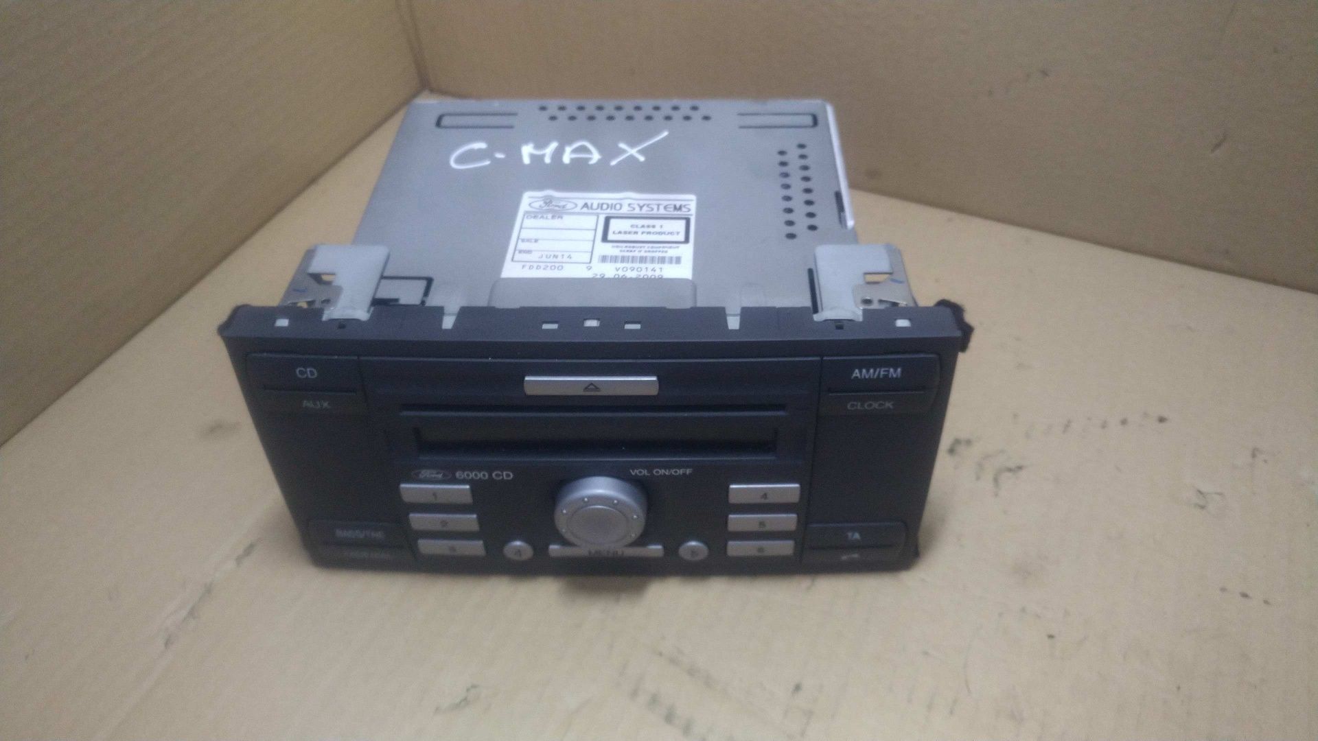 , C-Max radio fabryczne