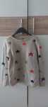 Sweter wełna Marie Lund S gwiazdki