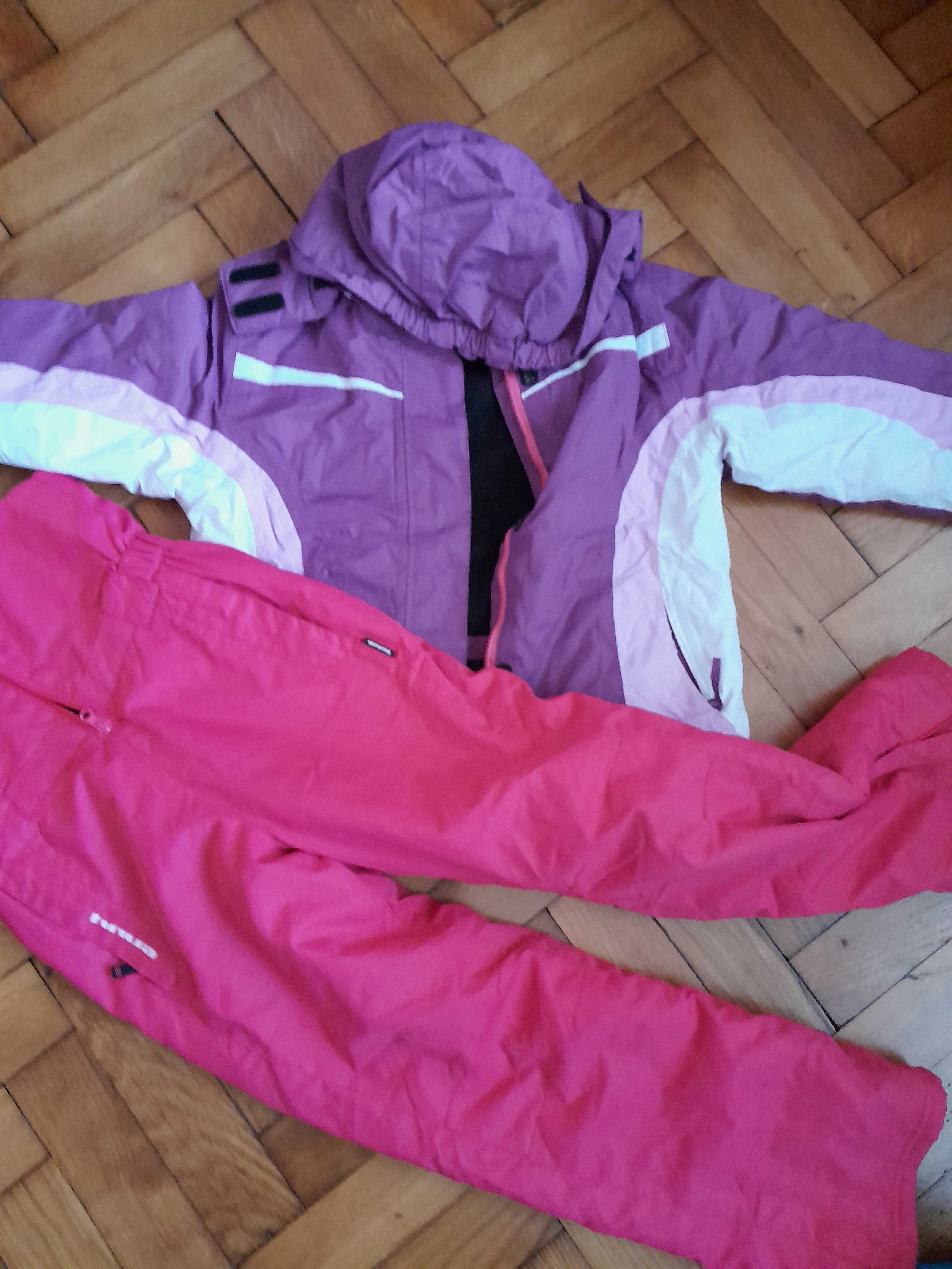 kurtka narciarska Multi Wear 134/140cm; spodnie ENUY