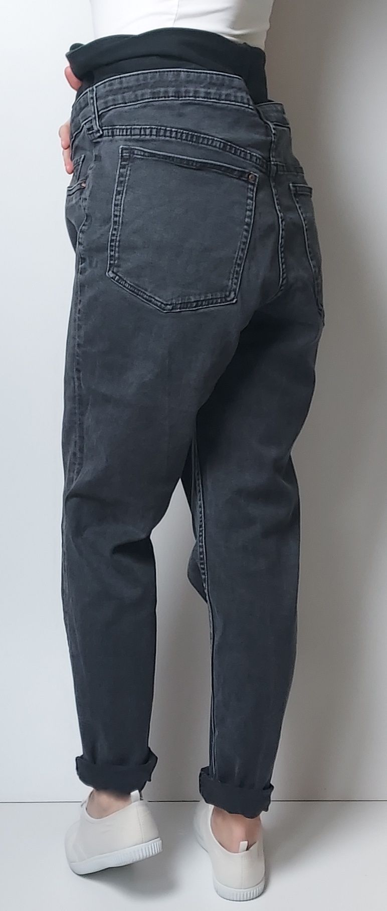 H&M MAMA_jeansy ciążowe_2XL/3XL L73cm