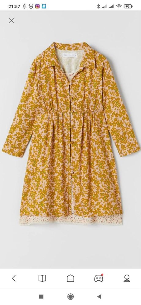 Платтячко для дівчинки zara