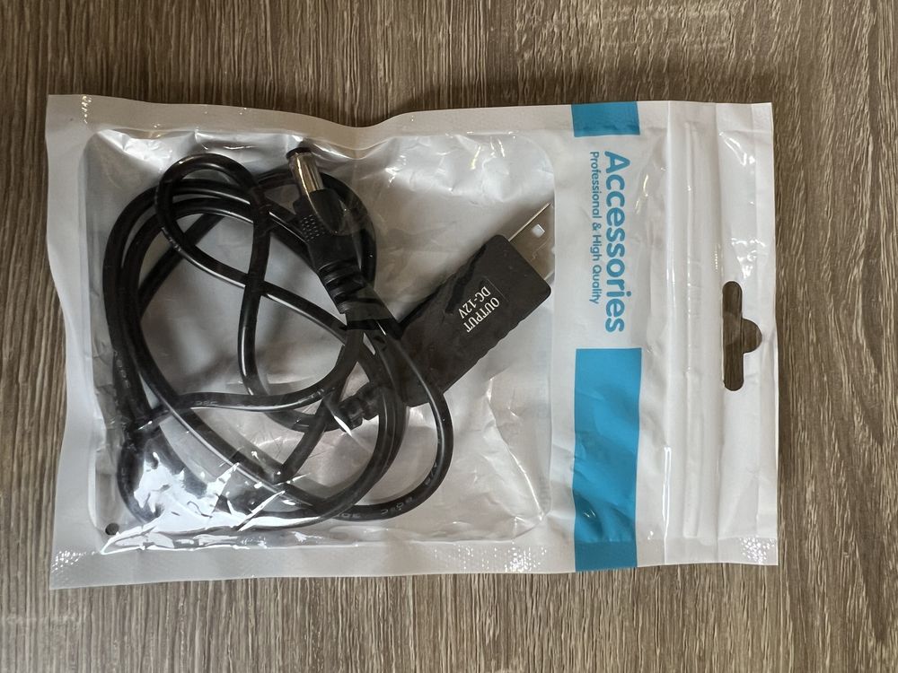 USB кабель для роутера 12V / павербанк