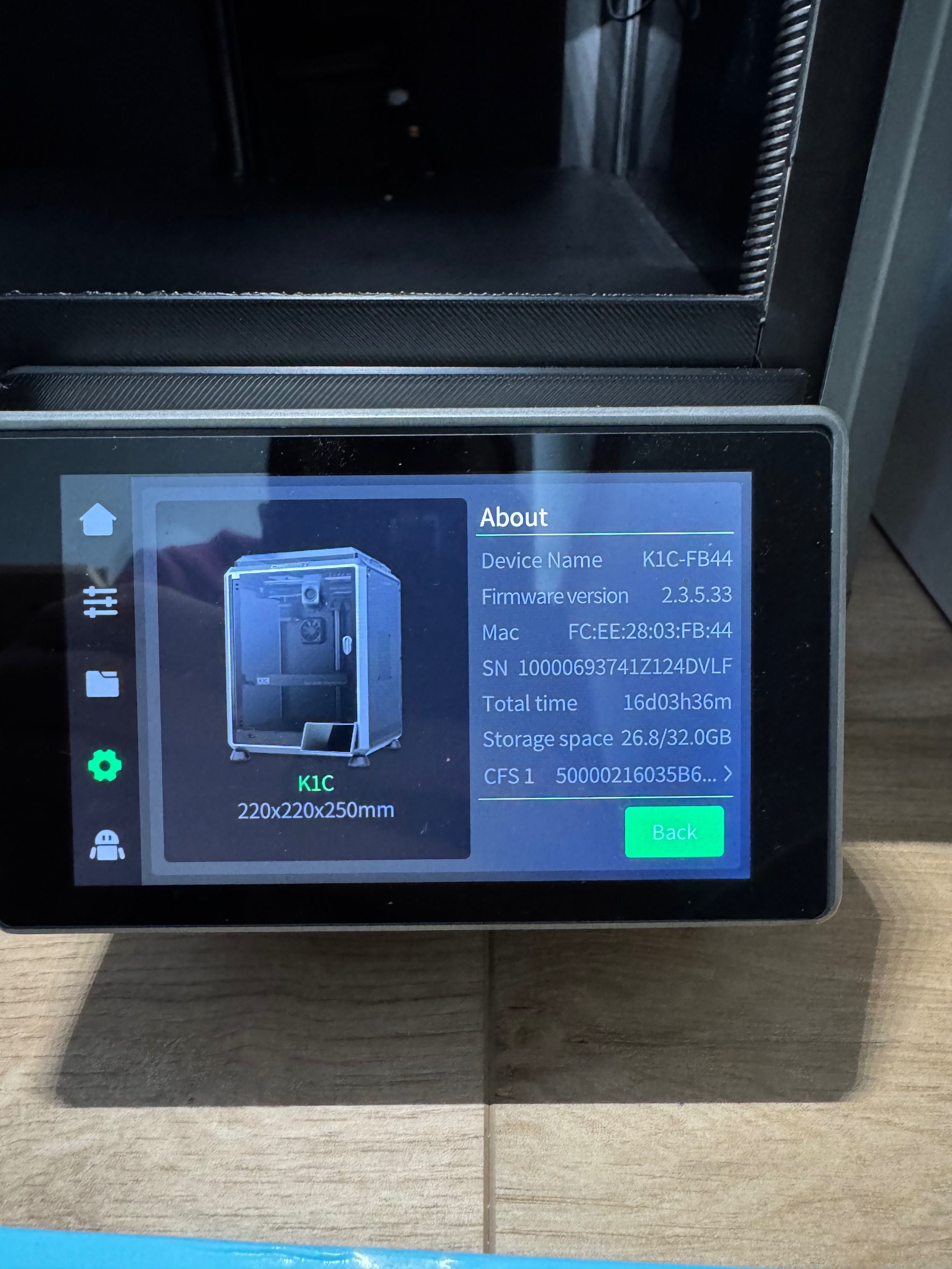 Drukarka 3D Creality K1C + system CFS + dodatki
