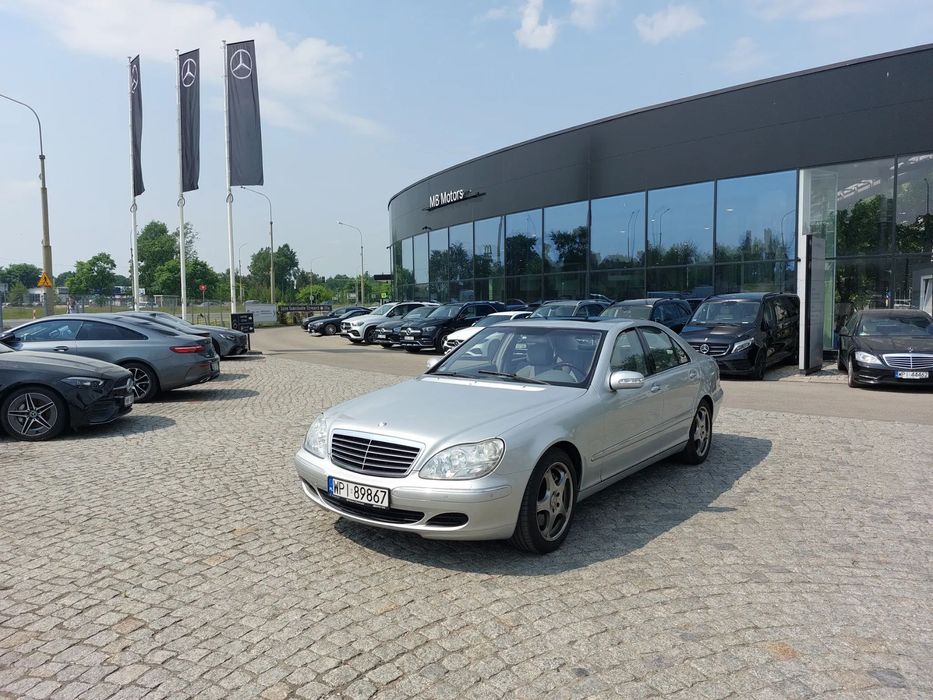 Mercedes-Benz Klasa S mercedes w220 4.3 4matic ( film z pomiaru lakieru )