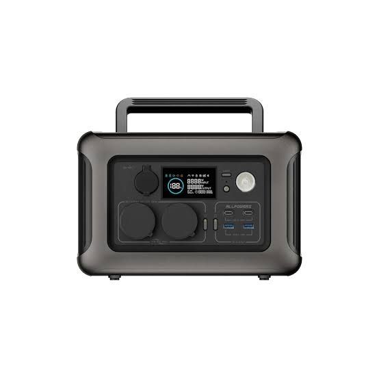 Зарядна станція, Allpowers r600 powerbank Power Station 600W 299Wh Li