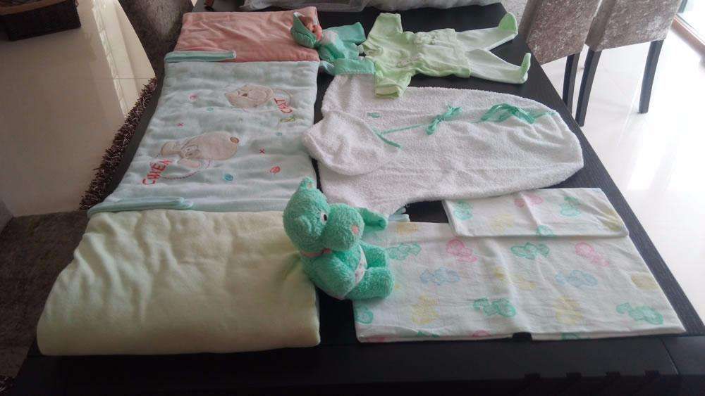 Conjunto de 9 peças para Bebe