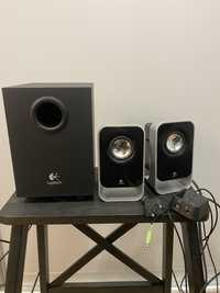 Głośniki komputerowe Logitech L521 2.1 subwoofer creative yamaha