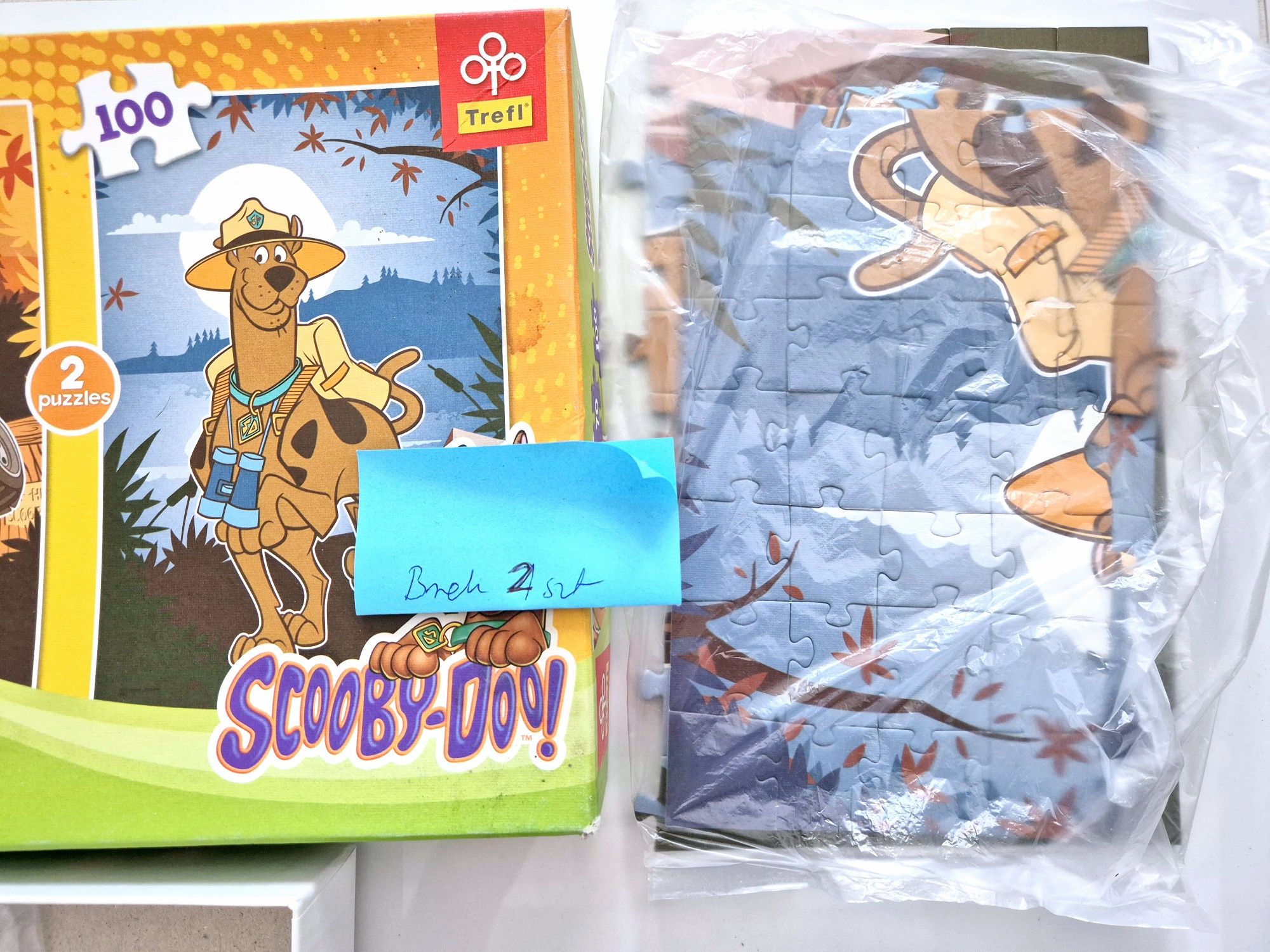 Puzzle Scooby-Doo + gratis Puzzle Disney
