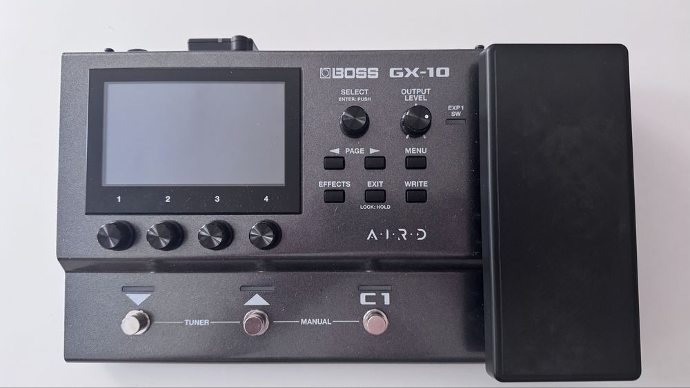 Efekt gitarowy Boss GX-10 + dodatki, na gwarancji